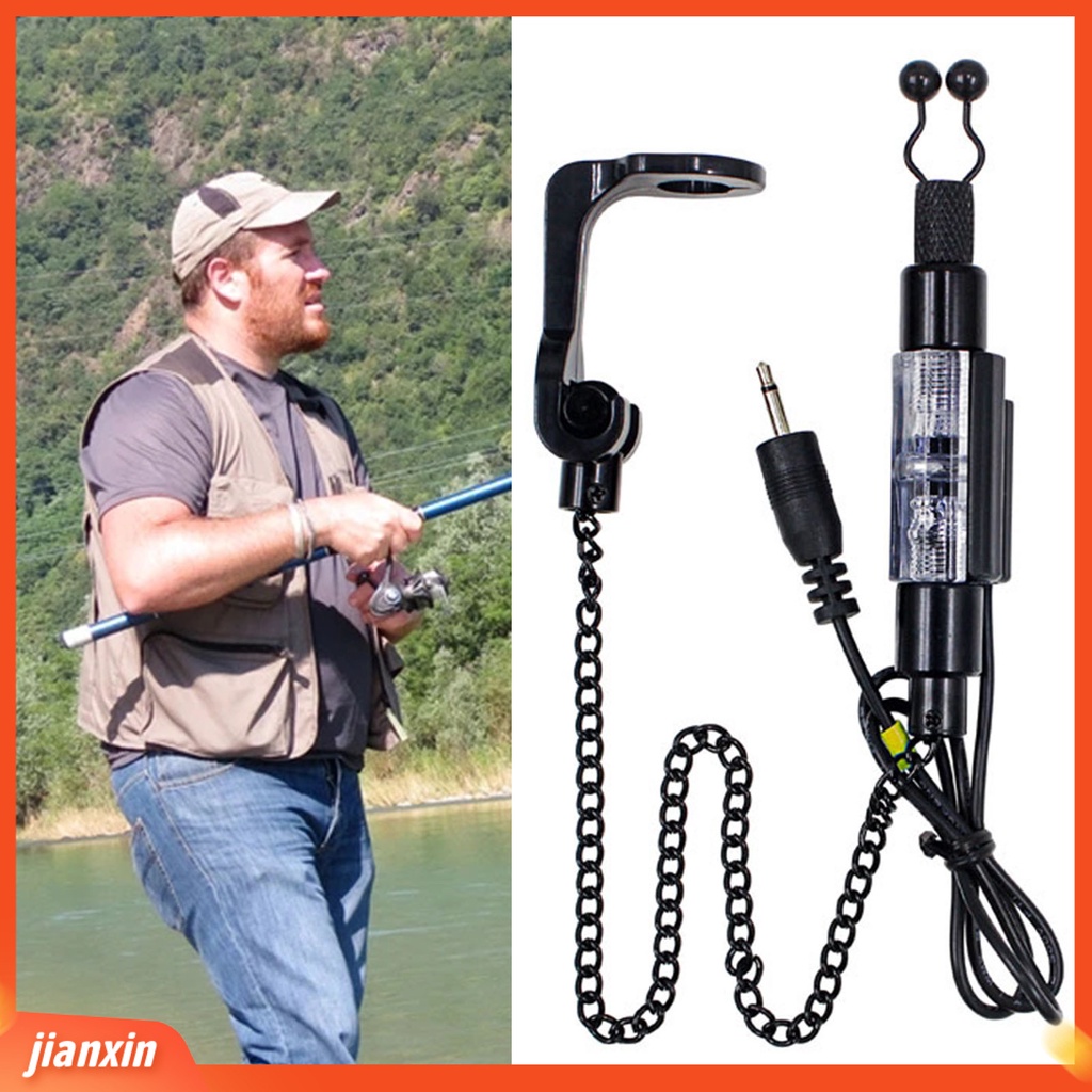 (In Stock) Fishing Swinger Portable Swinger Gigit Pancing Rantai Metal Tahan Aus Untuk Memancing