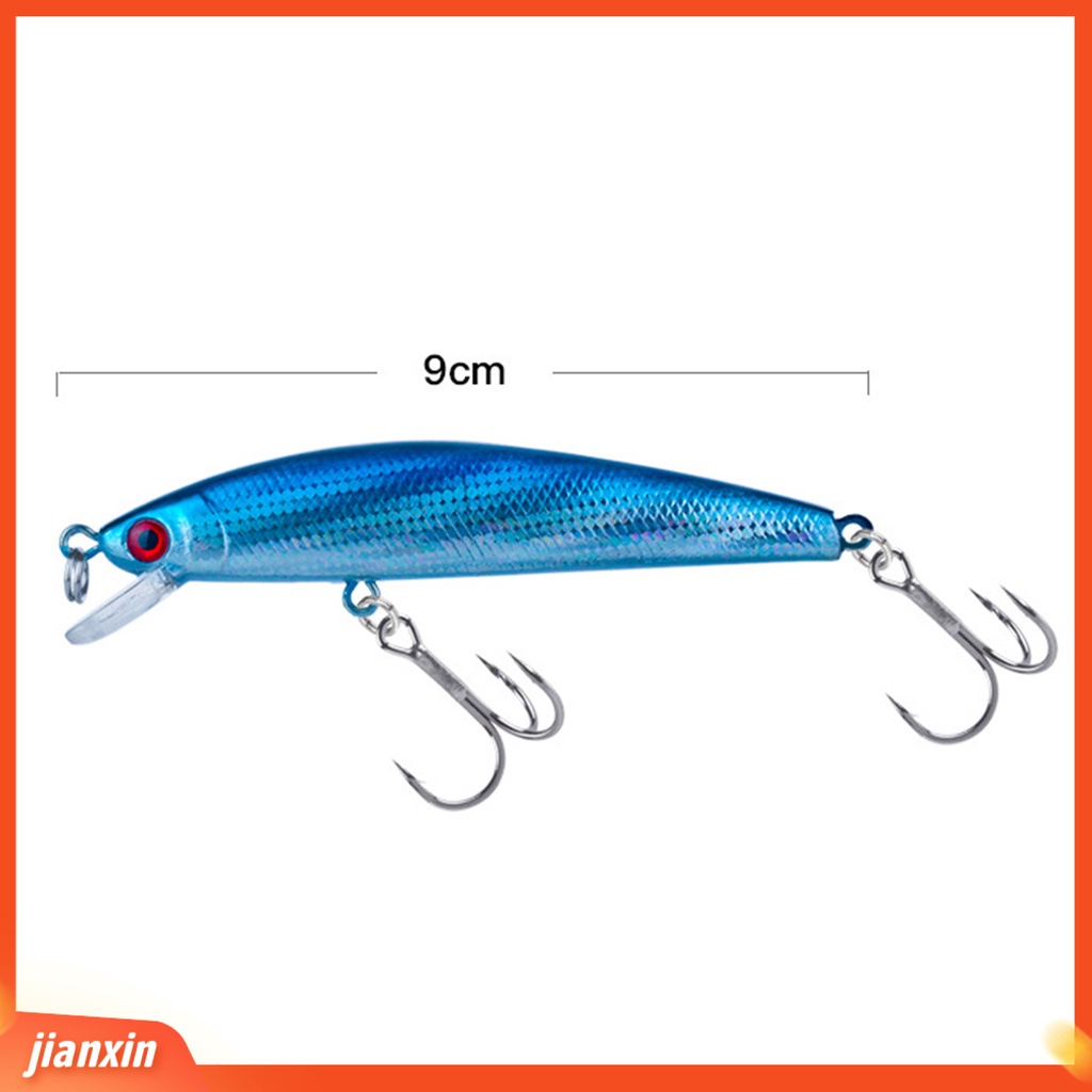 (In Stock) 7.5g 9cm Menarik Memancing Lure Simulasi Plastik Ringan Cincin Manik-Manik Umpan Buatan Untuk Outdoor