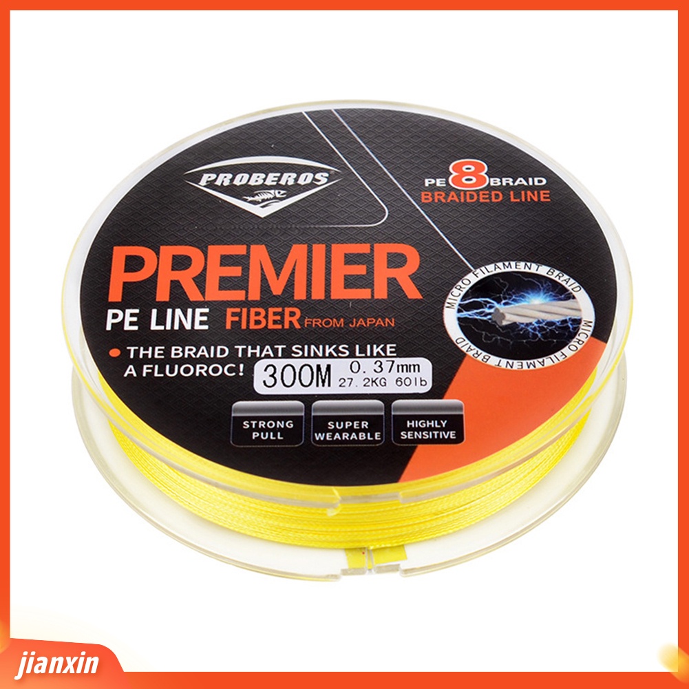 (In Stock) 300M 10-60LB PE Menenun 8helai Tali Pancing Outdoor Kepang Super Kuat