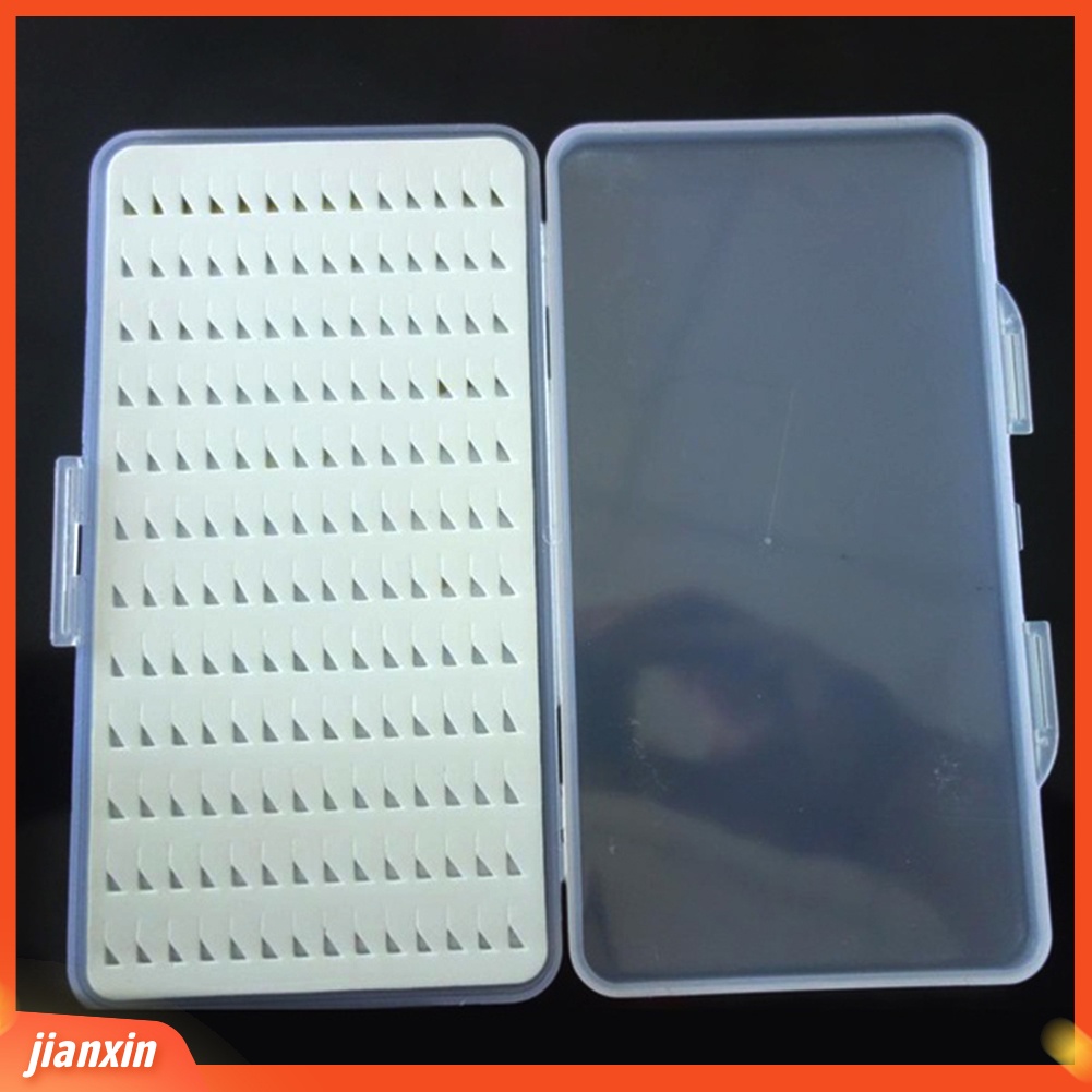 (In Stock) Portable Fly Fishing Hook Umpan Fish Tackle Box Tempat Penyimpanan Wadah Aksesori