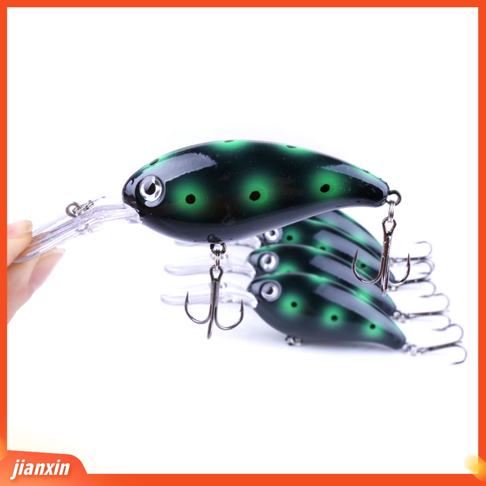 (In Stock) Floating Wobblers Hard Artificial Bait Fishing Lure Troli Ikan Aksesori