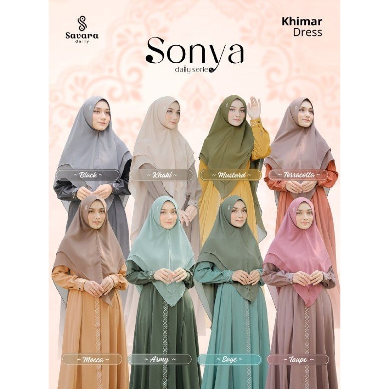 Gamis Sonya series by Savara daily