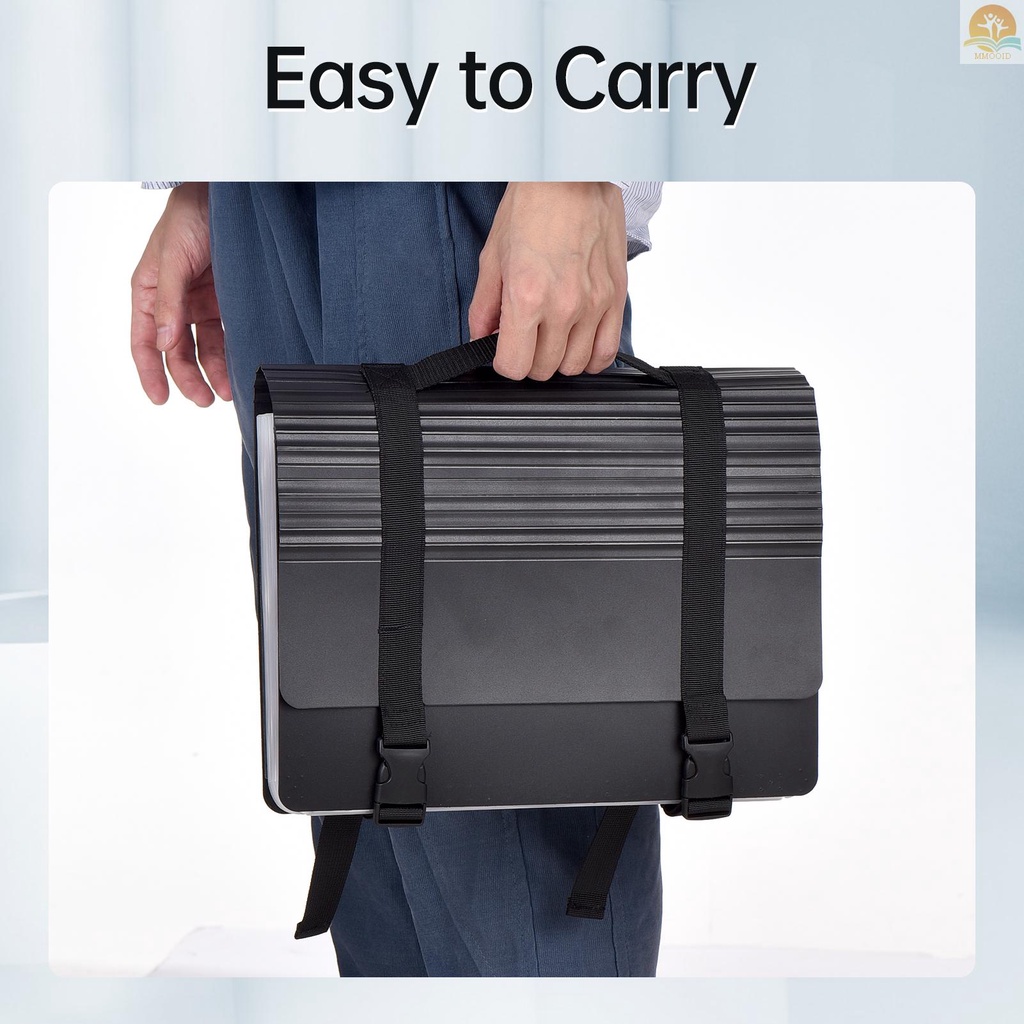 In Stock Accordian File Folder Organizer Dengan Handle 24saku Expanding File Case Ukuran Surat A4 Document Organizer Warna Pelangi Untuk Rumah Kantor Sekolah Paperwork Paper Keeper In