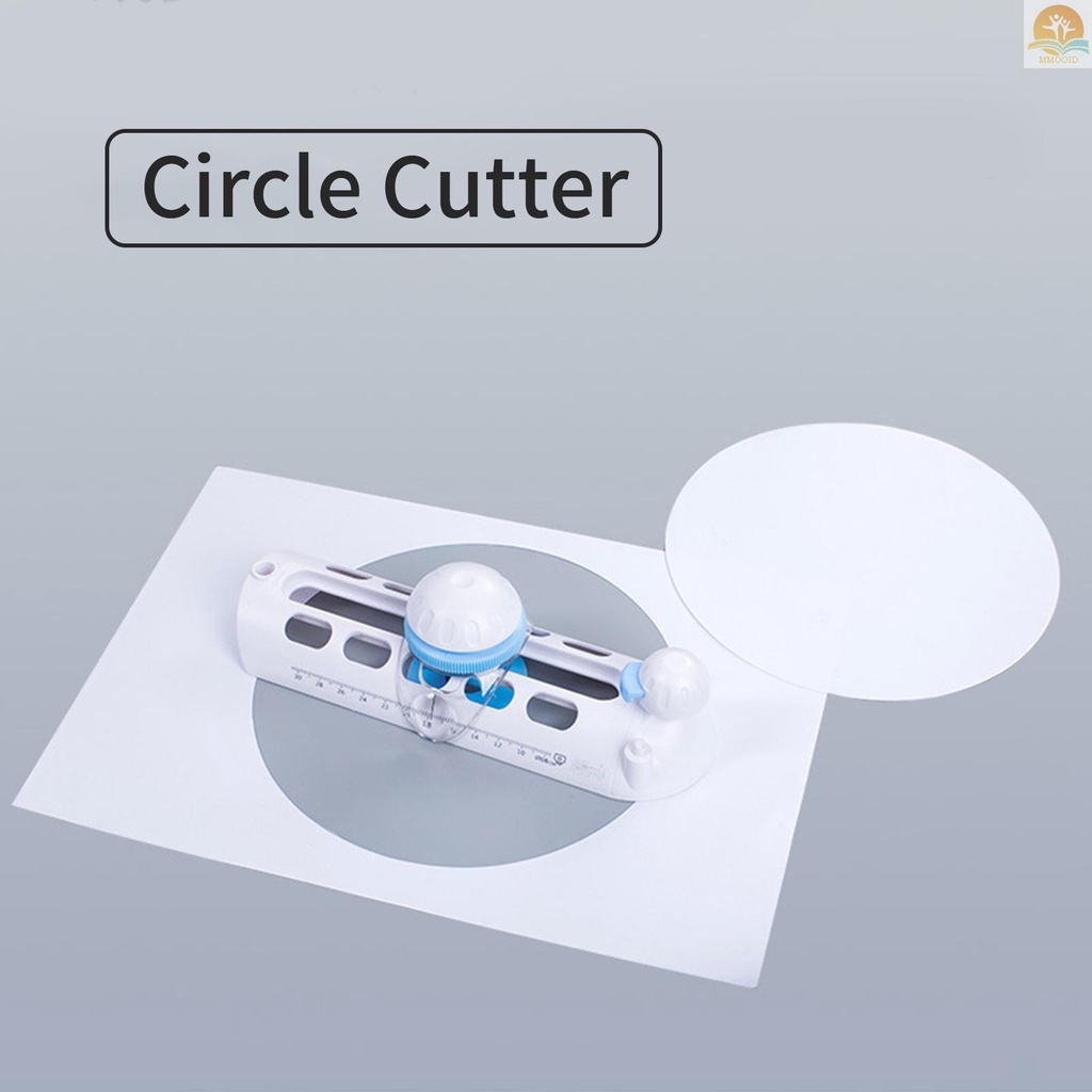 In Stock Circular Paper Trimmer Craft Circle Cutter Alat Pemotong Bulat Manual Kompas Gambar Untuk DIY Scraptbook Arts Cardstocks Model Cards Supplies