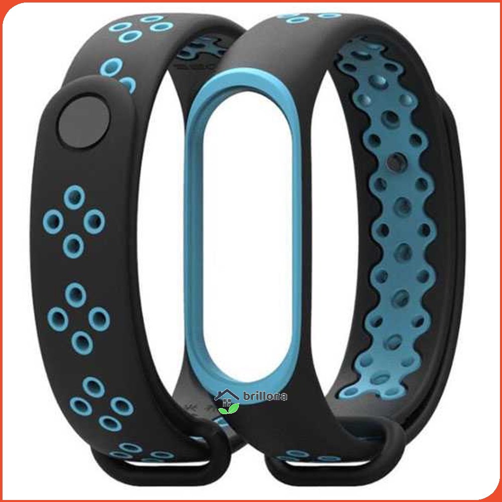 Mijobs Sport Strap Watchband Breathable Silicone Xiaomi Mi Band 3/4