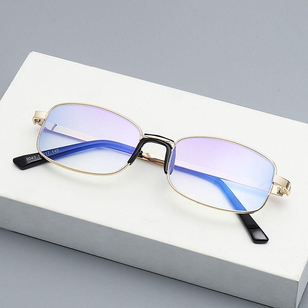 LILY Kacamata Baca, Frame Ultra Ringan Portabel, Perlindungan Mata Yang Nyaman Anti-Cahaya Biru Kacamata Hiperopia Elegan Untuk Pria Wanita