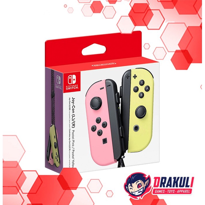 Nintendo Switch Joy-Con (L/R) - Pastel Pink / Pastel Yellow