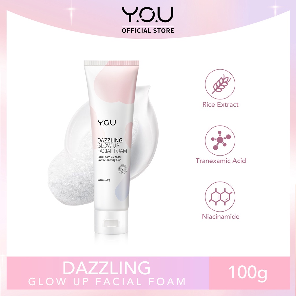 RADYSA -YOU Dazzling Glow Up Series | Facial Foam Toner Day &amp; Night Tone up Face Cream Body