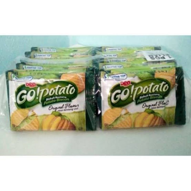 

Go Potato Snack Kentang ecer 500an Murah