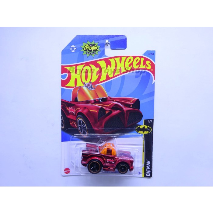 HOT WHEELS SUPER TREASURE HUNT CLASSIC TV SERIES BATMOBILE BAN KARET NS79