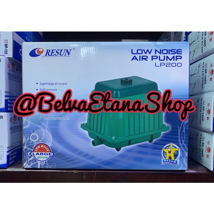 RESUN LP 200 LP200 LP-200 Air Pump Pompa Udara Airator Aerator