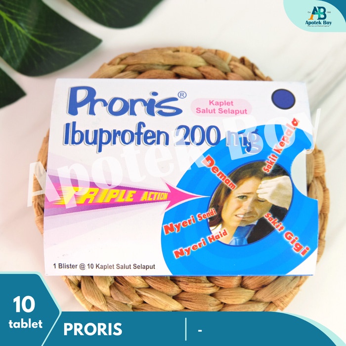 PRORIS TABLET TRIPLE ACTION | IBUPROFEN 200 MG