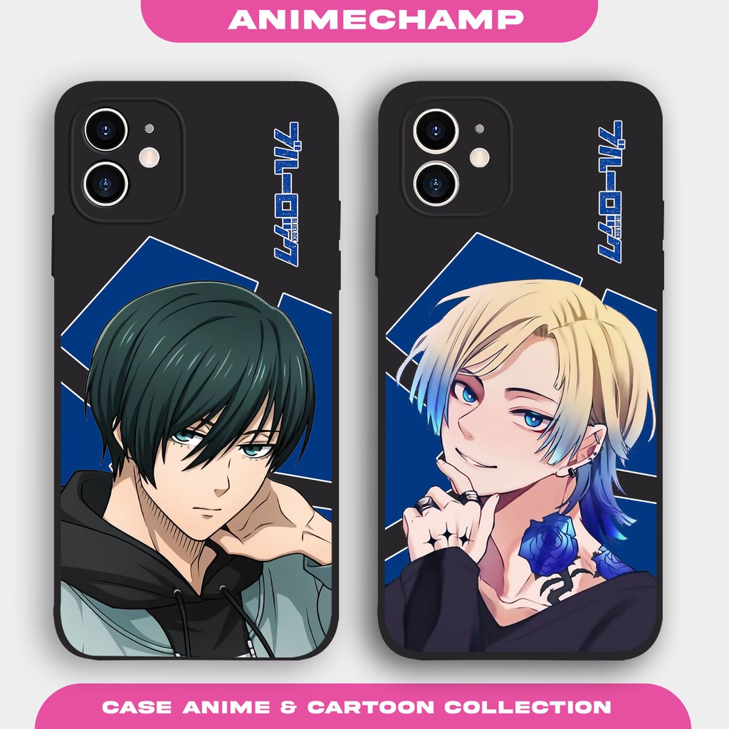 Case Blue Lock AC232 Iphone 11 12 13 14 X XS XSMAX XR 6 6S 6PLUS 6S PLUS 7 7PLUS 8PLUS 12MINI 11PRO 