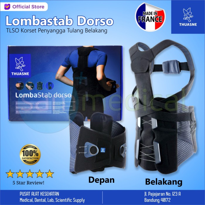Thuasne LombaStab Dorso / Penyangga Tulang Belakang