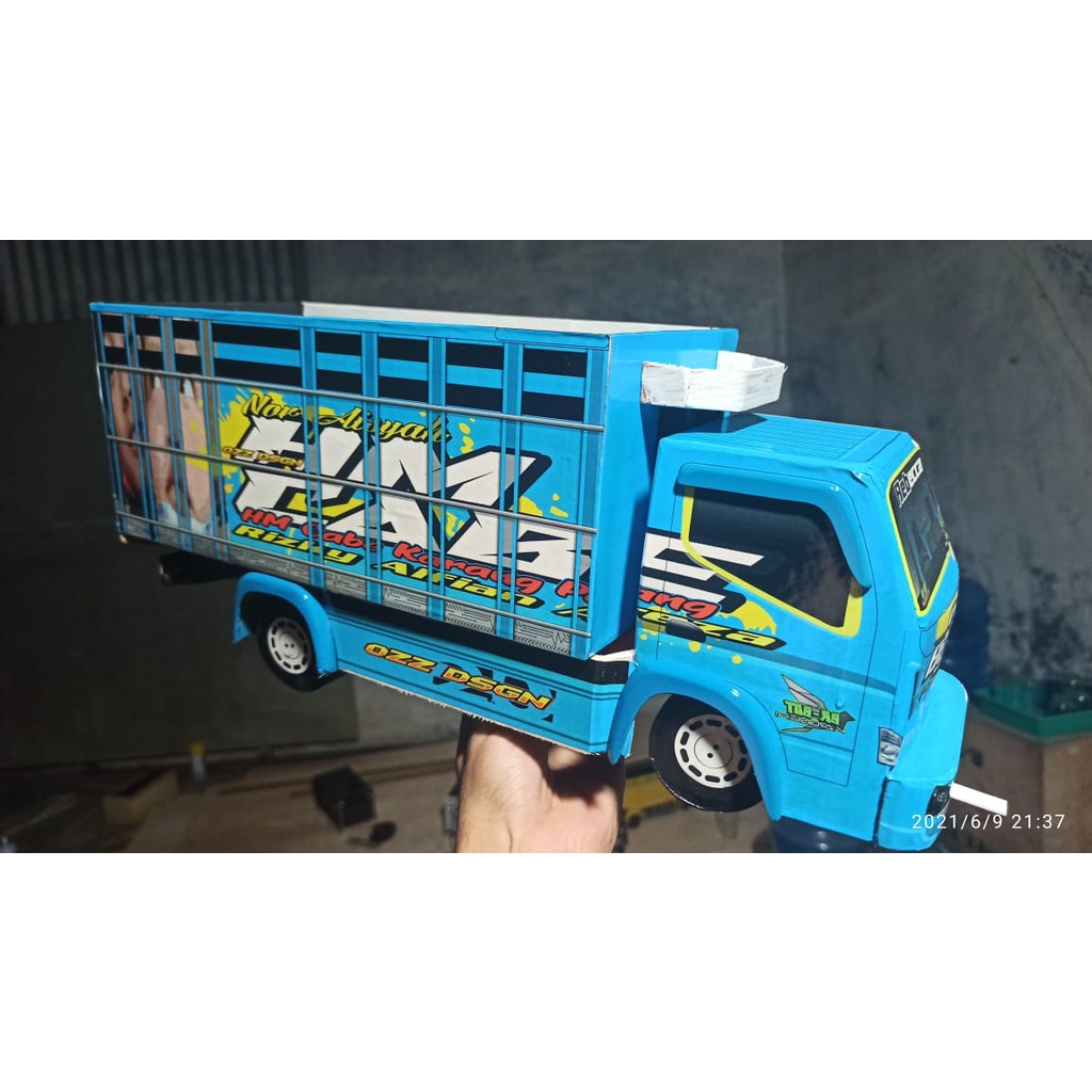 Truk Oleng Miniatur Detail TERMURAH