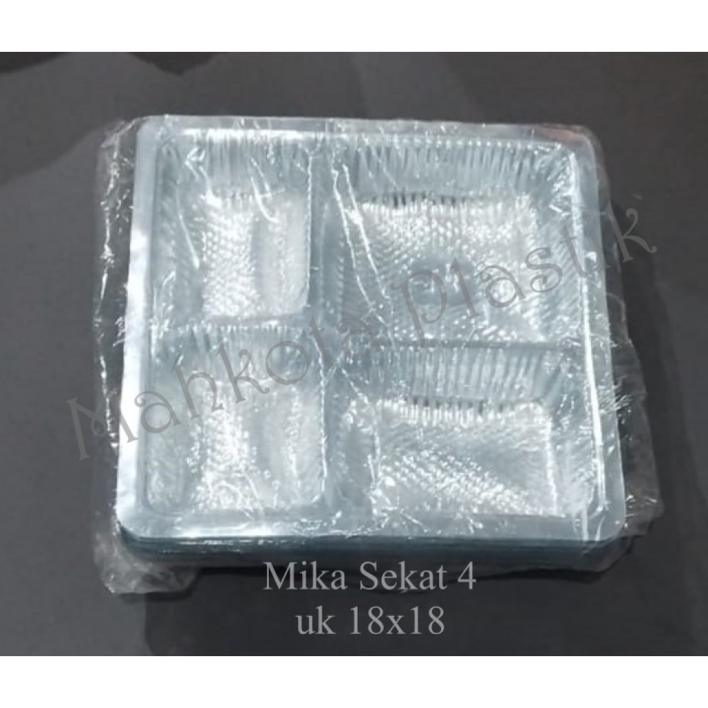 Mika Sekat 4 uk 18x18 isi 100pcs