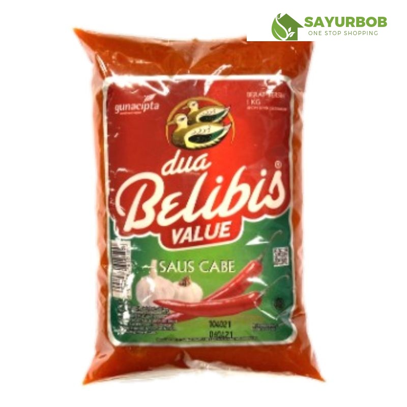 

Dua Belibis Value Saus Cabe 1 kg SayurBob