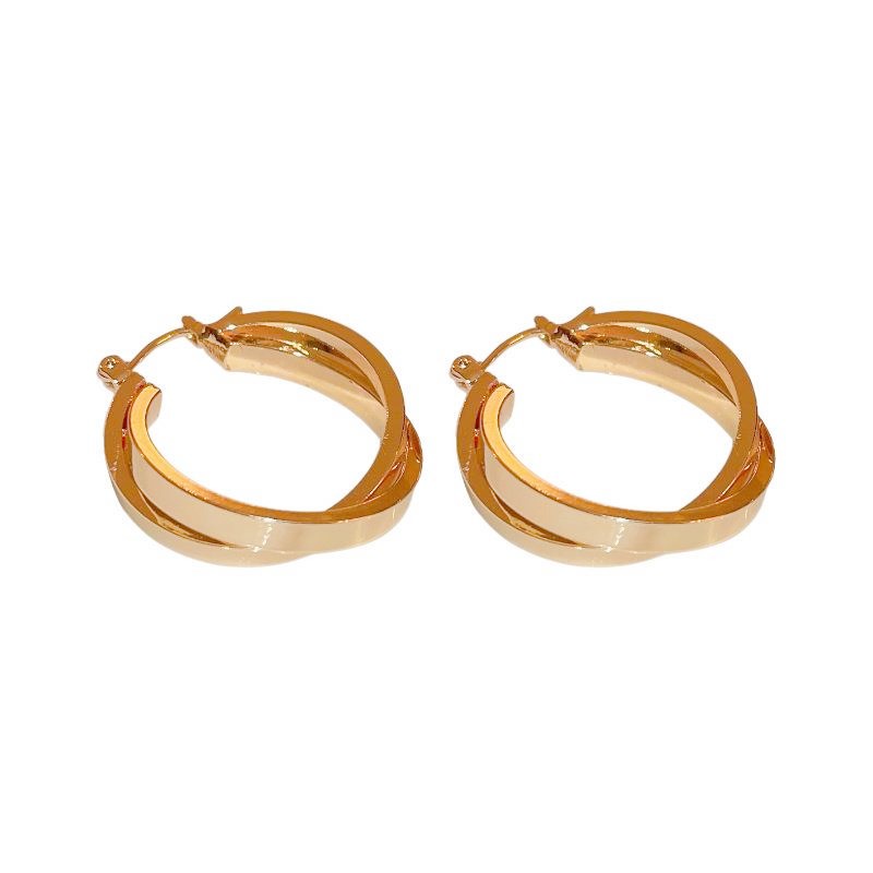 Anting Emas Anting Mewah Ringan Perancis2023Anting Rasa Desain Baru