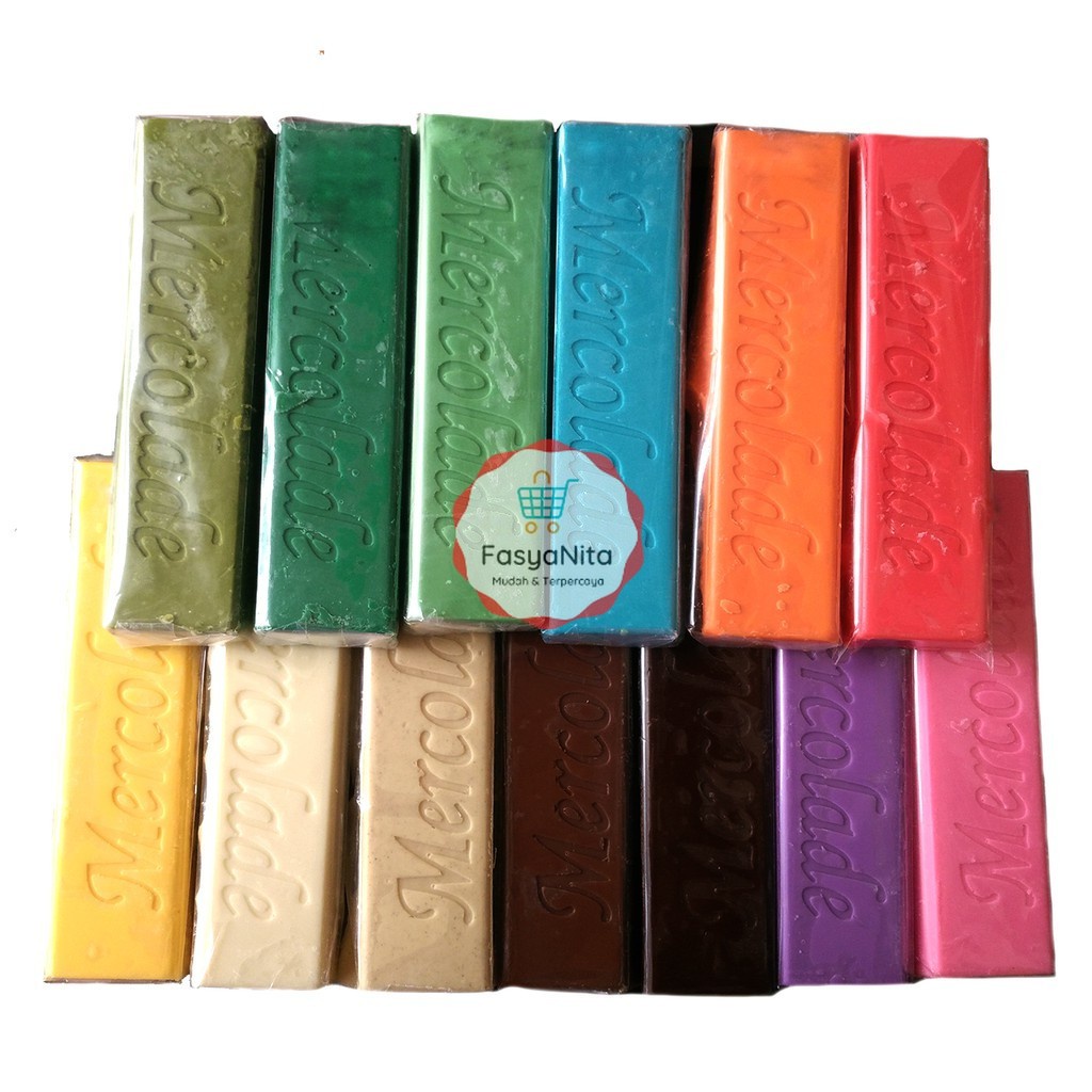 

MERCOLADE COKELAT BATANG - COKLAT BATANG WARNA WARNI - COKLAT COMPOUND KARAKTER - COKLAT TOPPING
