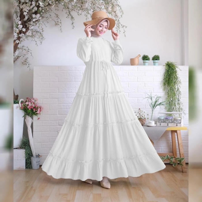 Promo COD Terlaris BAJU GAMIS HITAM GAMIS PUTIH GAMIS CERUTI TALI SERUT GAMIS POLOS UMROH