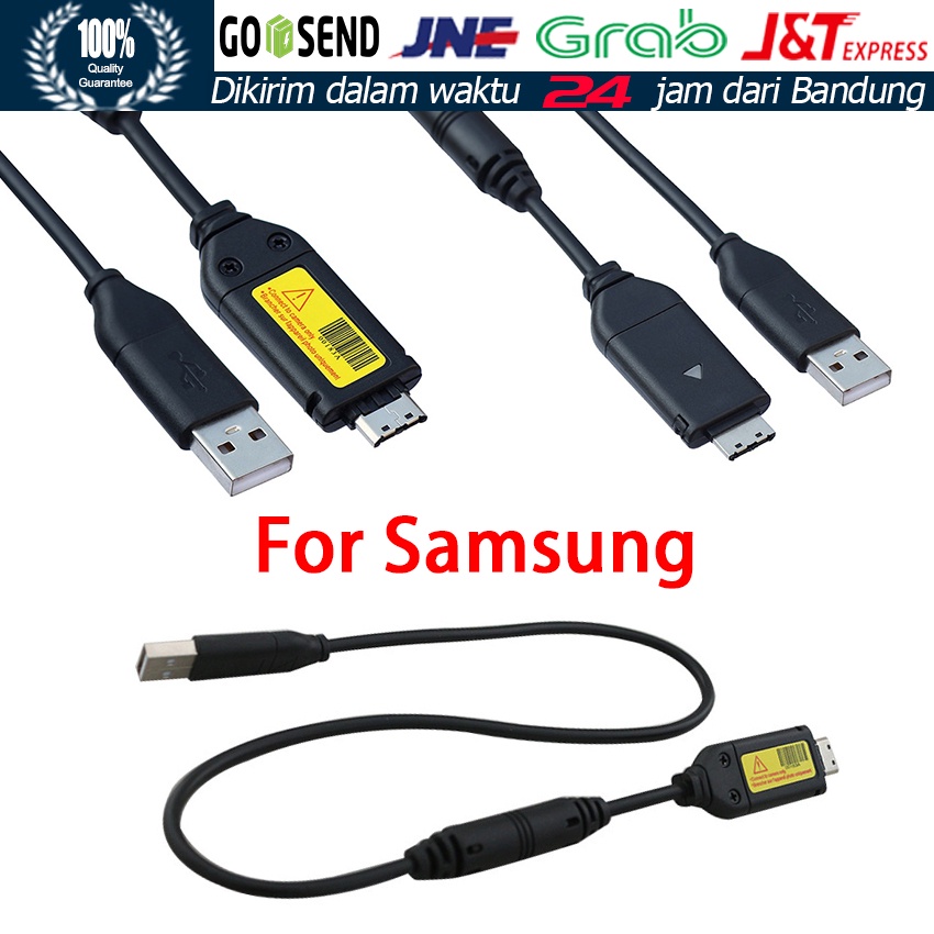 Kabel USB Kamera Samsung ES75 NV40 PL120 ST600 TL500 WB700 / Kabel Data Transfer dan Charger Kamera 
