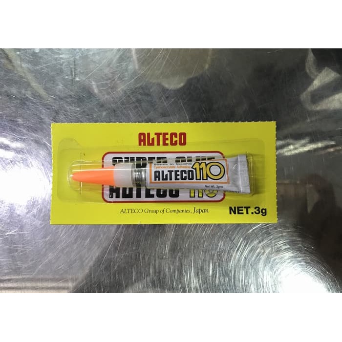 

Lem Alteco 110 3 gr | Lem Super Glue Jepang Kertas Besi Murah Promo