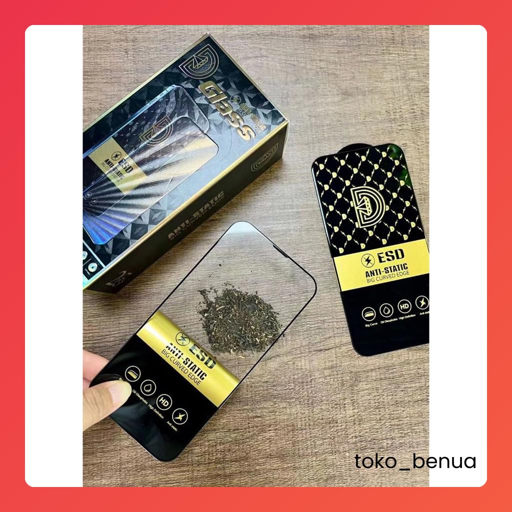 TG Kaca Full Layar Anti Static FA for Vivo Y01 Y02 Y1s Y11 Y12 Y12S Y15 Y15S Y16 Y17 Y19 Y20 Y21 Y21