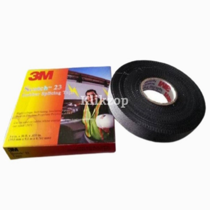 

Lakban listrik 3M scotch tape 23 rubber splicing solasi listrik