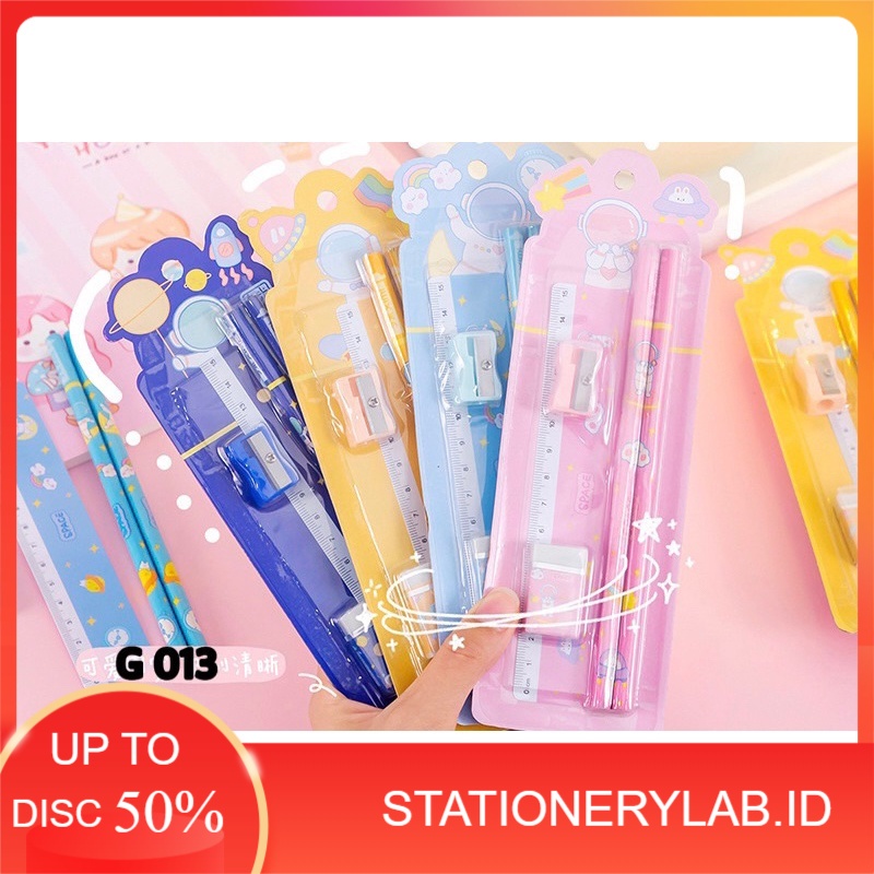 

LAB G013 | ALAT TULIS LENGKAP ASTRONOT | GIFT SET | 5 in 1