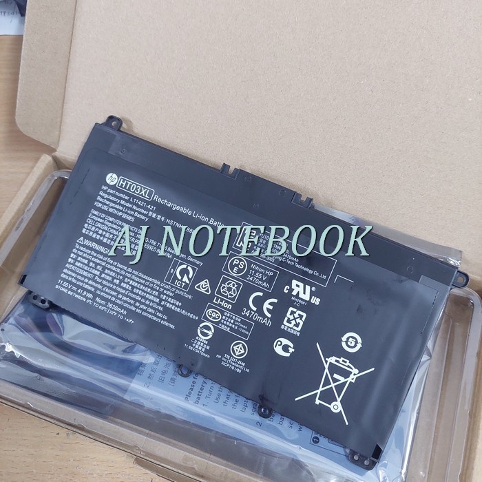 Baterai HP 14s-cf2008TX 14s-cf1048TX 14s-cf3034TX 14s-cf0044TX -AJNB