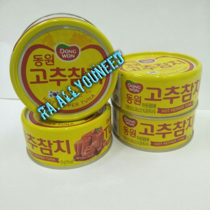 

Dongwon Gocu Camci Light Tuna With Red Pepper 150gr