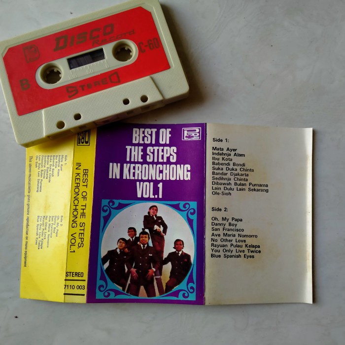 KASET BEST OF THE STEPS IN KERONCHONG VOL 1