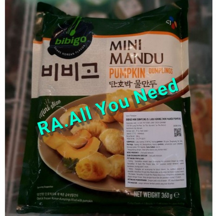 

Mini Mandu Pumpkin Mandu Isi Labu 360 gram