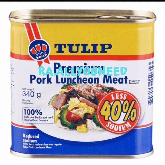 

Luncheon Meat Premium Pork 40% Less Sodium 340gr