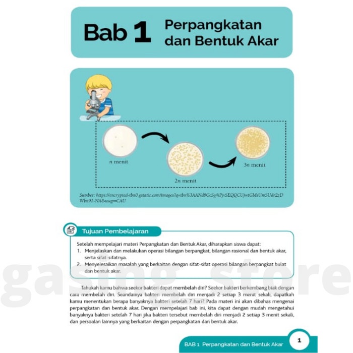 Buku Matematika GASING SMP K13 Kelas 3 Prof. Yohanes Surya P.hD.