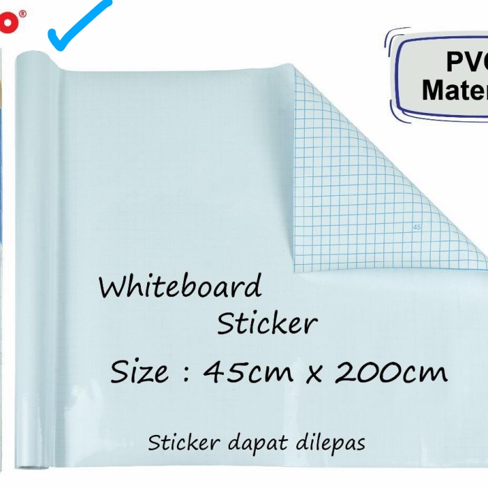 

whiteboard sticker stiker papan tulis -