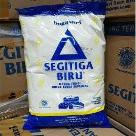 

tepung segitiga biru terigu kemasan 1kg protein sedang