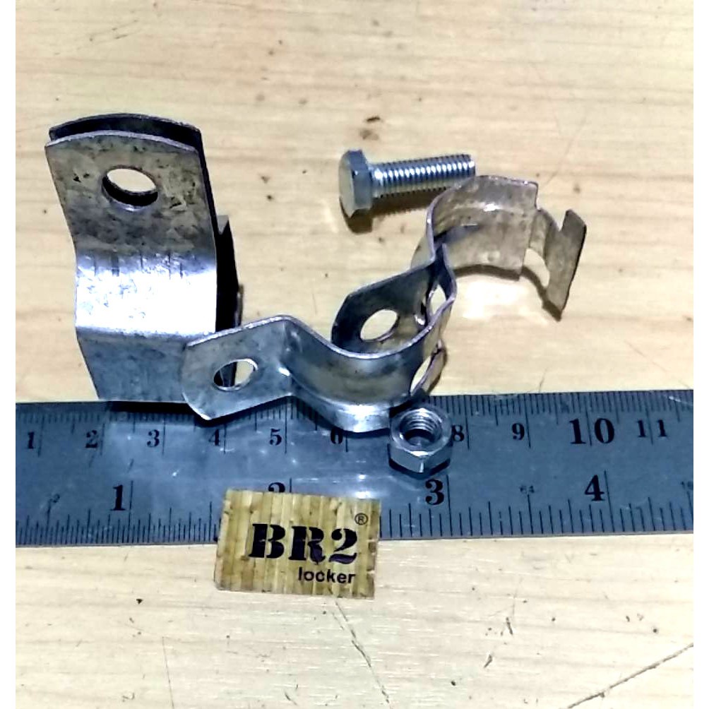hanger cleam / klem gantungan pipa - 1/2 inch