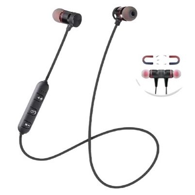 HEADSET BLUETOOTH MAGNET SPORT WIRELESS EARPHONE ORIGINAL