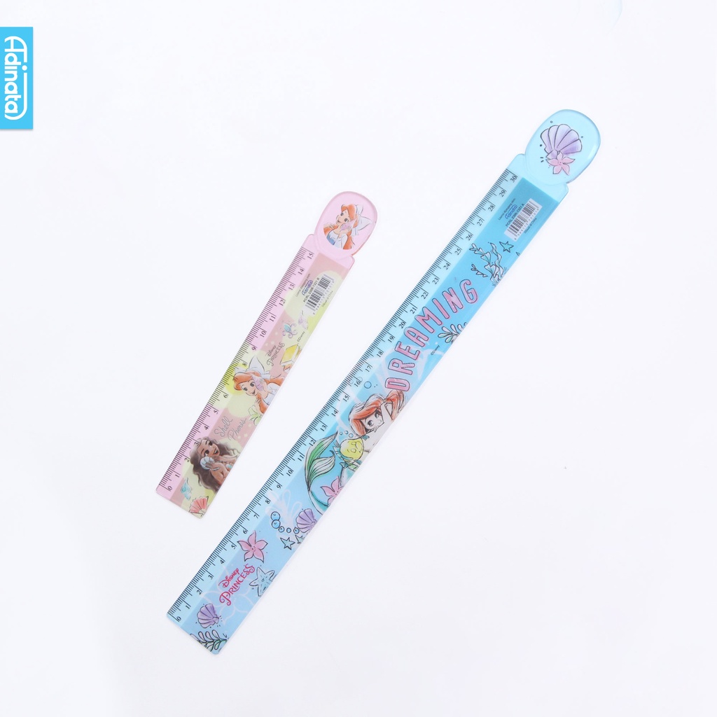 

Princess Ruler set 2 pcs 2306-1321 / Penggaris 15 cm 30 cm / Adinata