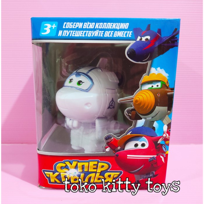 MAINAN ANAK BONEKA FIGURE SUPER WINGS - Biru