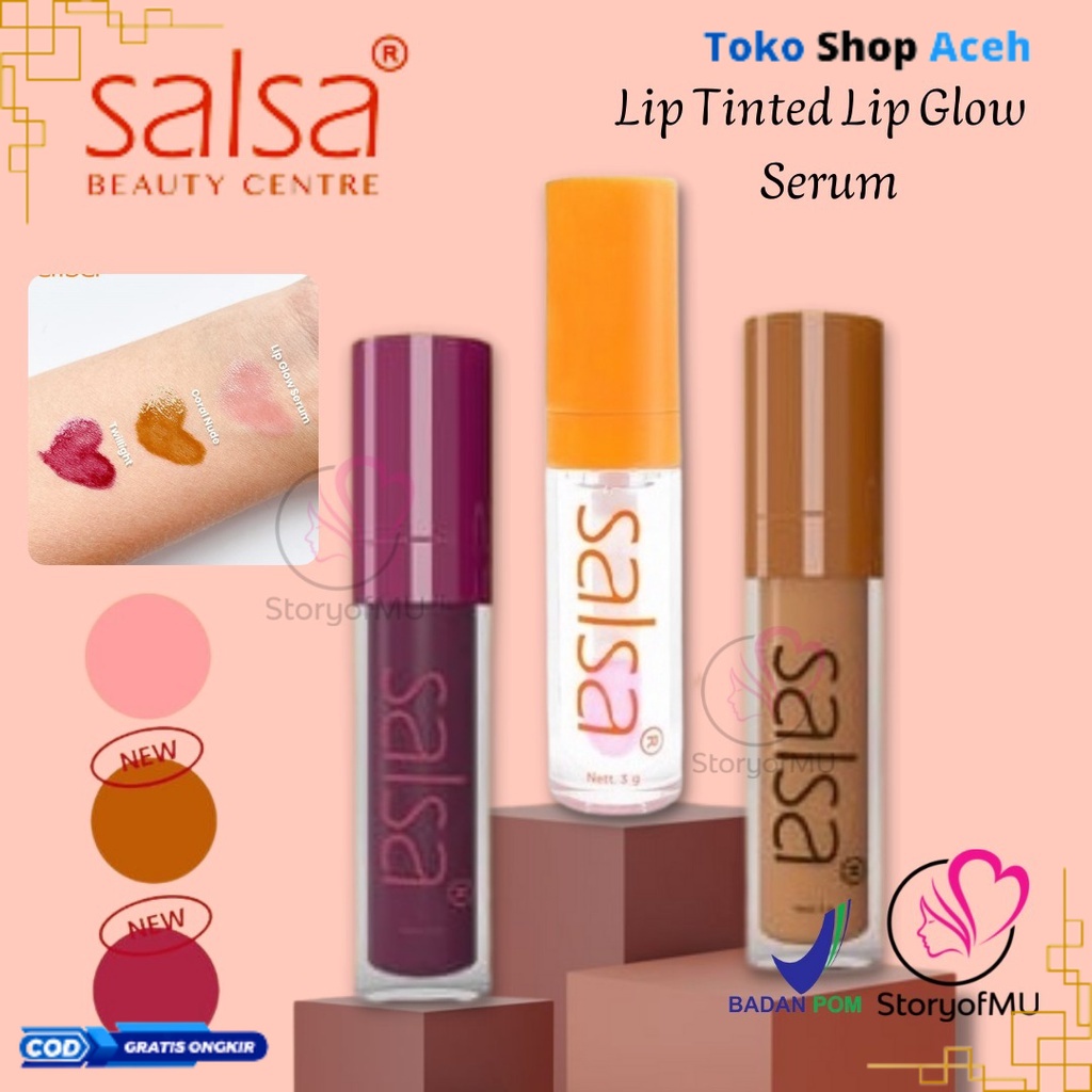 {S.A} SALSA TINDED LIP GLOW SERUM