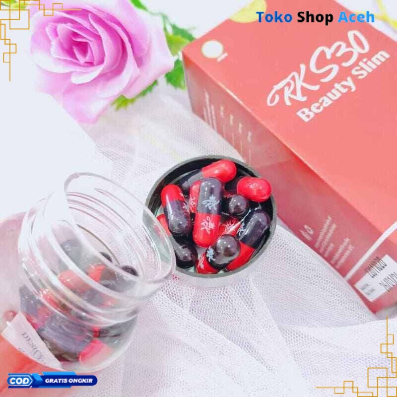 {S.A} RK S30 Beauty Slim | Obat Diet | Pil Diet Sehat & Aman ASLI HERBAL