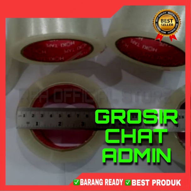 

GROSIRLAKBAN BENING 90 YARD x 2 INCH x 45 mickron RELPICT