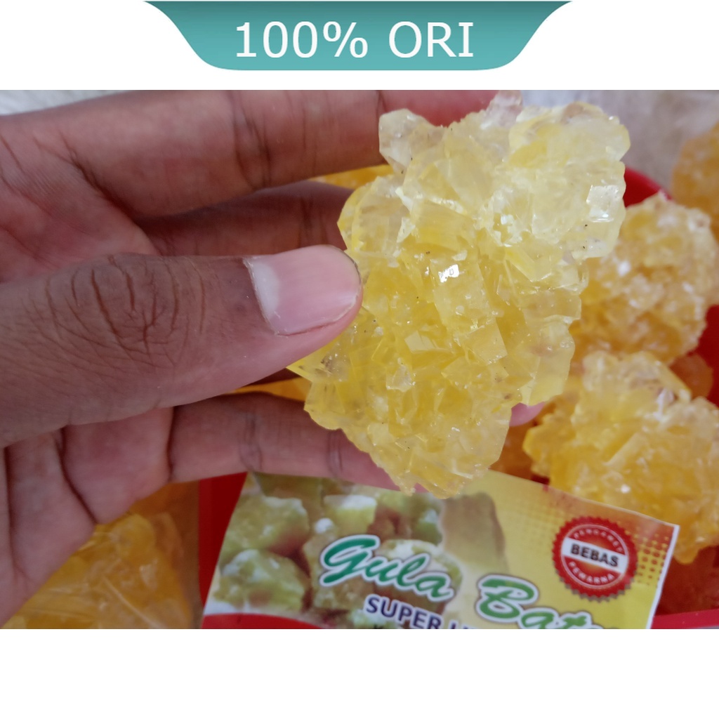 

Gula Batu 250 gram Kristal Kuning Asli Merk Super Herbal Kualitas Cirebon Yogya Jogja
