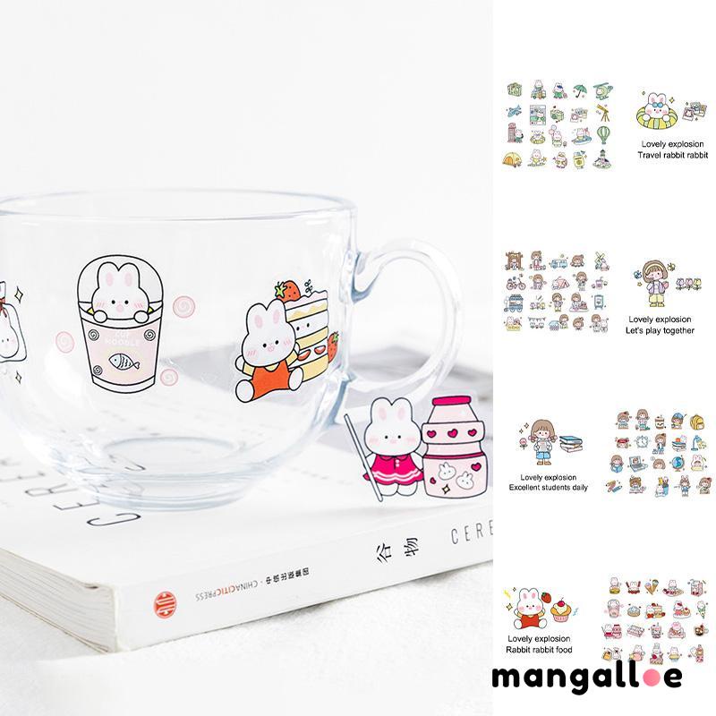 

Tas Stiker Seri Lucu Pola Kartun Lucu Stiker Dekoratif Tenda Tangan Pelajar -MG
