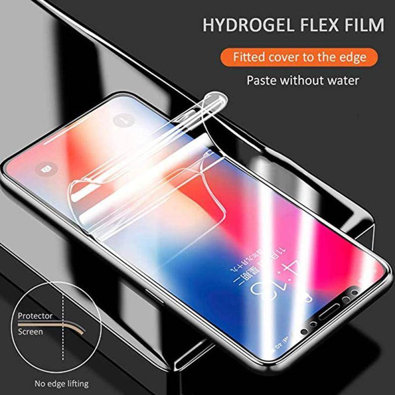 2pcs Film Hidrogel Silikon Untuk ZTE Blade A51 A52 Lite A71 A72 A7P A7S 2020depan Full Cover Pelindung Layar Untuk ZTE Blade V40 Pro Design V40 V41 Vita V40S (Bukan Kaca)