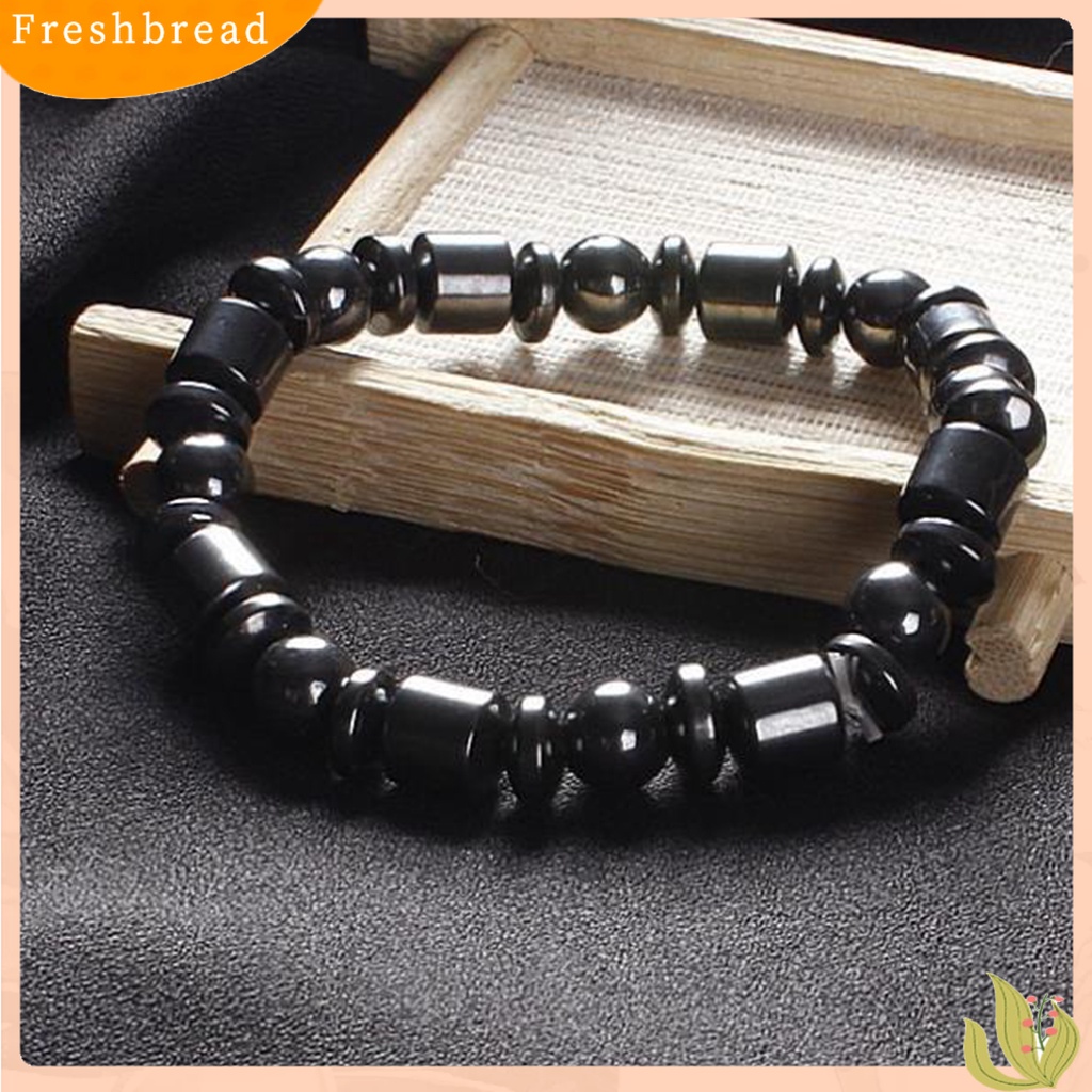 &lt; Freshbread &gt; Gelang Batu Tali Elastis Manik-Manik Unisex Perhiasan Fashion Untuk Kehidupan Sehari-Hari