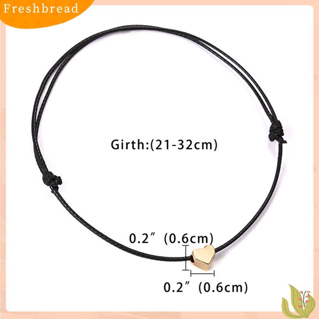 &lt; Freshbread &gt; Gelang Cuff Adjustable Hias Anyaman Warna-Warni Bracelet Untuk Anak Perempuan