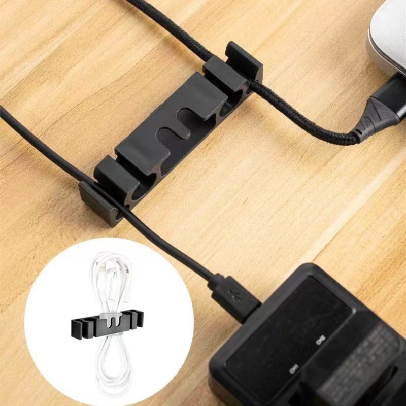 Self Adhesive Cable Organizer/Penjepit Pengatur Kabel USB/Tempat Kabel Dinding Meja Rumah Mobil Multifungsi/Manajer Kawat Charging